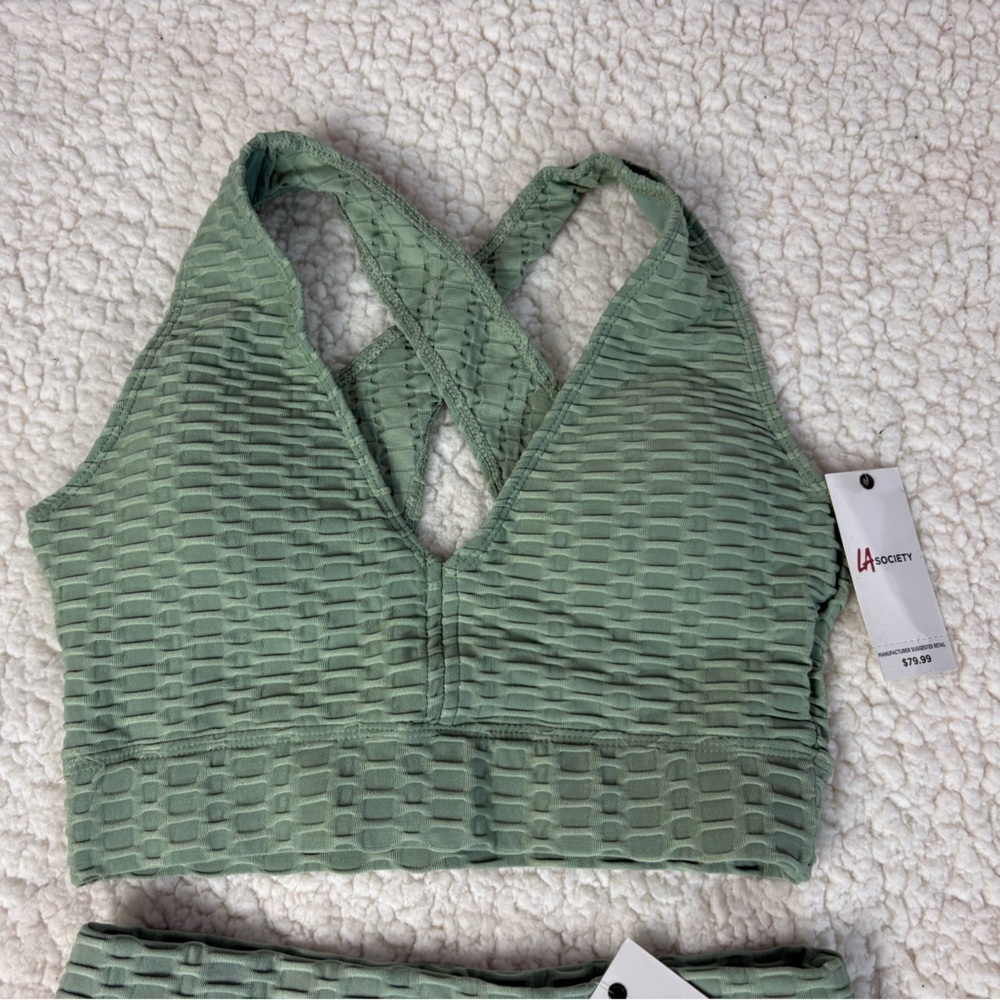 Society Green Crop Top - Picture 3 of 12